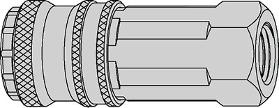 COUPLEUR ESAFE 1/2 BSP FEM