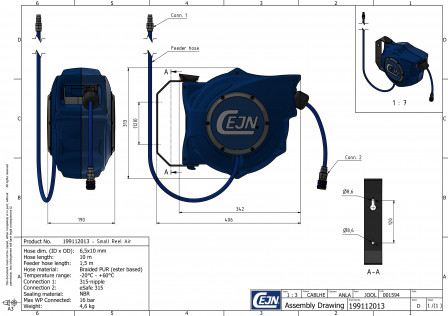Enrouleurs SafetyReel-Enrouleur petit