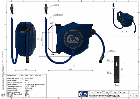 Enrouleurs SafetyReel-Enrouleur petit