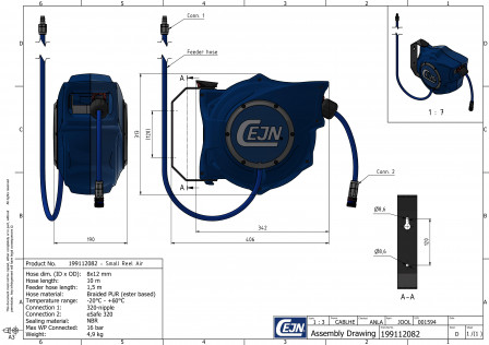 Enrouleurs SafetyReel-Enrouleur petit