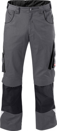 Pantalon  H 24, gris foncé/noir, T. 46