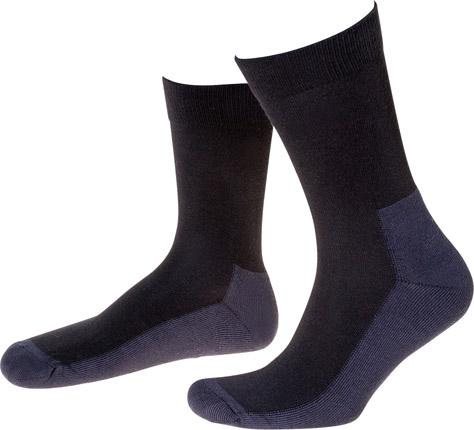 Chaussettes de loisirsDunova pointure 45-47 noires/bleues
