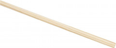 Manche balai bois 24 mm120 cm, tête ronde