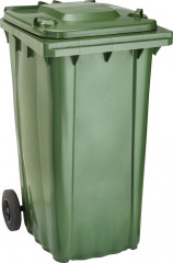 Grande poubelle WAVE 240- L plas. vert