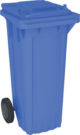 Grande poubelle WAVE 80-L plas. bleu