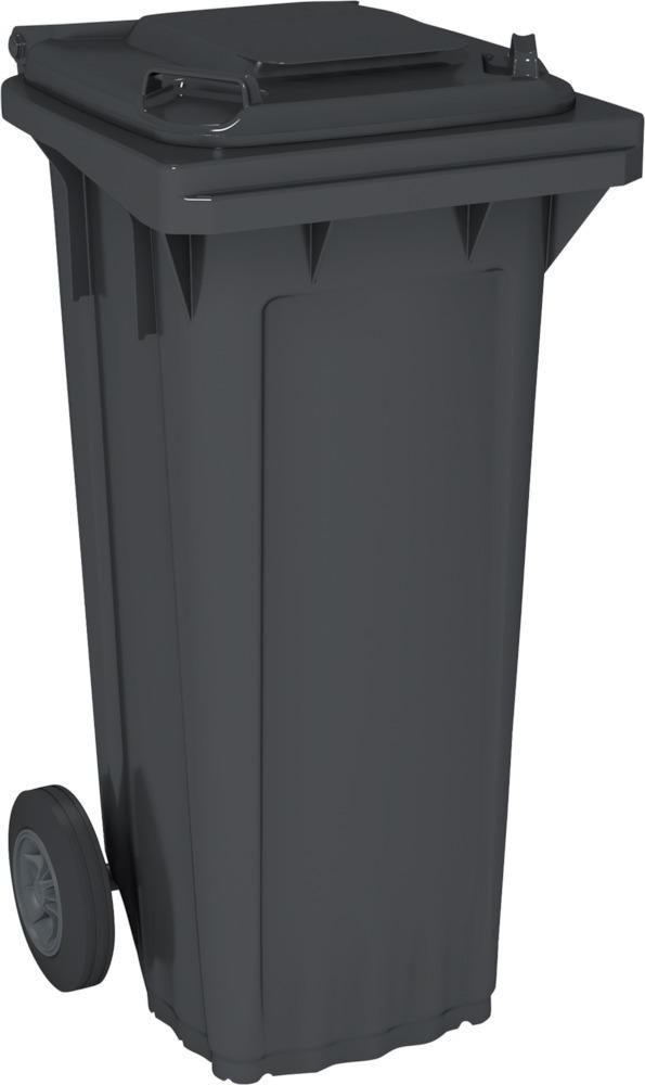 Grande poubelle WAVE 80-L plas. gris