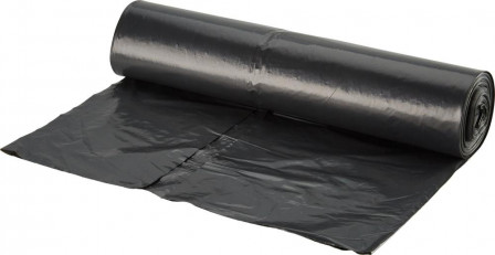 Sac poubelle 120L gris env. 39 µm rouleau de 25