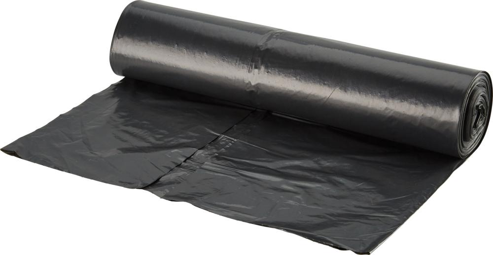 Sac poubelle 120L gris env. 39 µm rouleau de 25