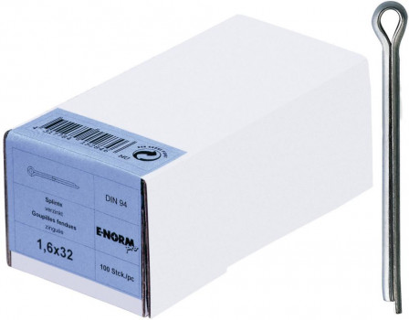 Goupille DIN 94 5,0x 50 zn HP E-