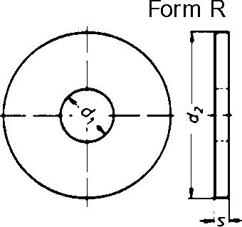 Rondelle DIN 440R 11 zn HP