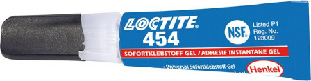 Colle instantanée  454 tube 3g 