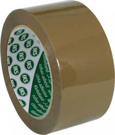 Bande d'emballage F290 polypropylène avec colle caoutchouc naturel 50mmx66m brun