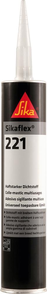 Sikaflex-221 300ml cartouche noir (MDI)