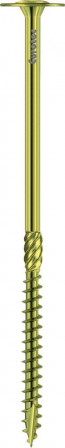 Paneltwistec Tête à plate au jaune TX 40 8,0 x 100 mm