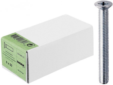 Vis tête frais.inox DIN 965 M 4 x 30 A2 