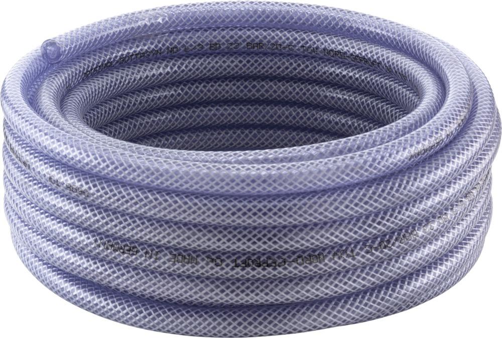 Gaine en tissu polyester atec 81, transparent, 12,5 x 3,0 mm 10 m 