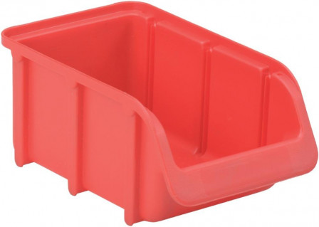 Bac trans rouge T.2 l102x H74xp164 mm