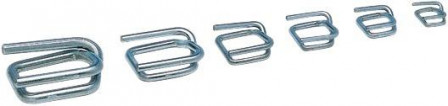 Pinces pour feuillard PES16mm, carton de 1000 pcs