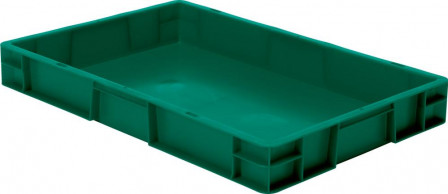 Caisse de transport à emp iler TK600/75-0, vert