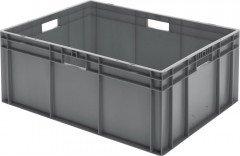 Bac de transport à empiler 800x600x320 mm gris