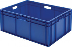 Bac de transport à empiler 800x600x320 mm bleu