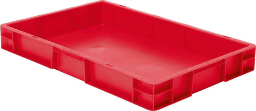 Caisse de transport à emp iler TK600/75-0, rouge