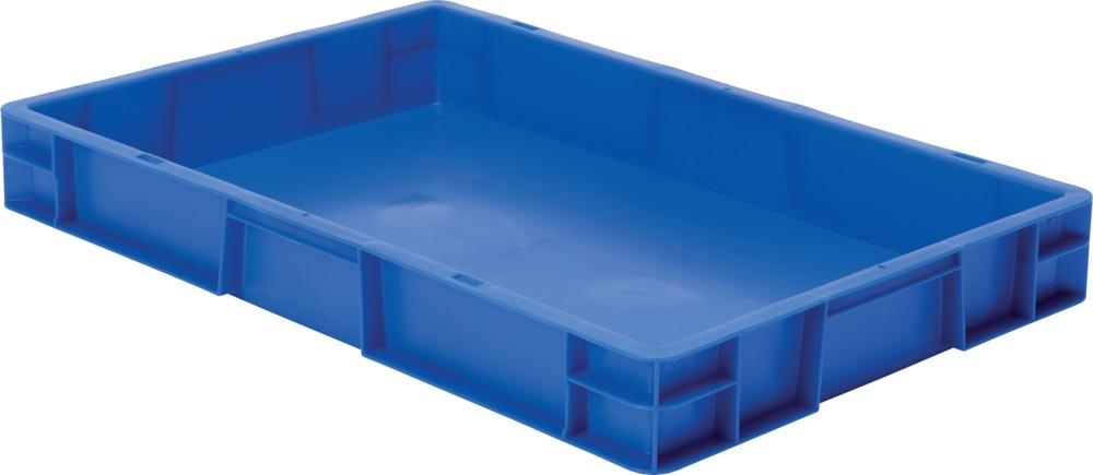 Caisse de transport à emp iler TK600/75-0, bleu