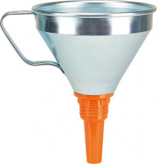 Entonnoir fer blanc avec tamis 02342 Ø 160mm 1,3l 