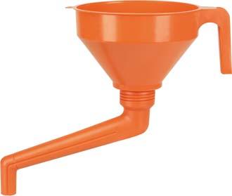 Entonnoir coudé avec tamis et rebord Ø 160mm 1,2l