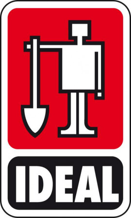 Fourche à pierres 9 dents , douille-ressort