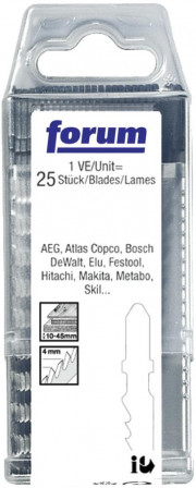 Boîte de lames de scie 25 pcs T 101 D 