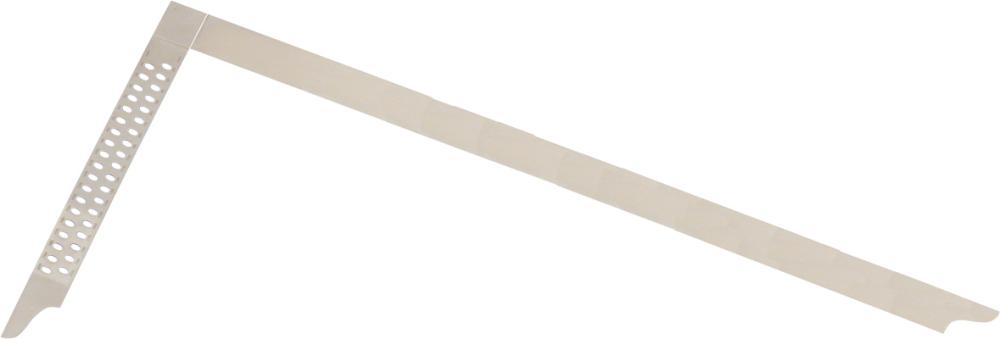 Equerre de charpentier Ruban d'acier souple chromaté 600x280mm