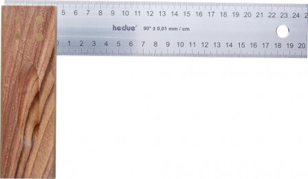 Équerre de menuisier A025 250mm hedue