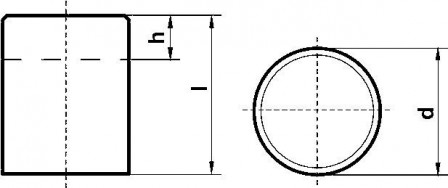 Aimant cylindrique 10 x 1 6mm Beloh