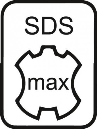 Foret SDS-max 4 bords de coupe 12 x 690/550mm 