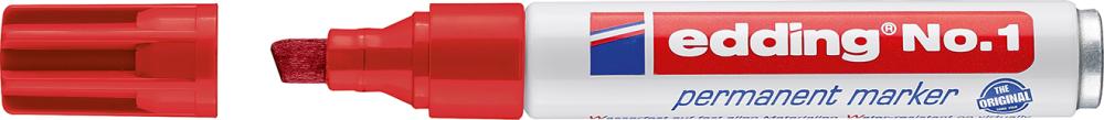 Marqueur permanent 1 rouge