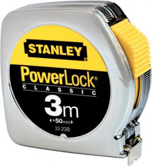 Mètre-ruban de poche Powerlock métal 3mx12,7mm 