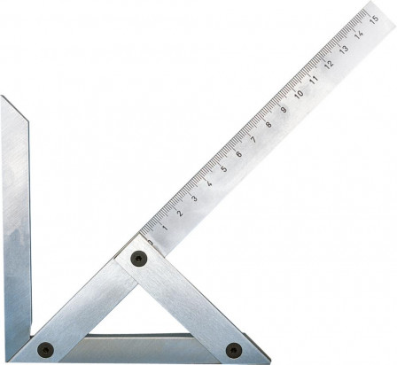 Équerre de centrage de précision acier spécial 250x160mm