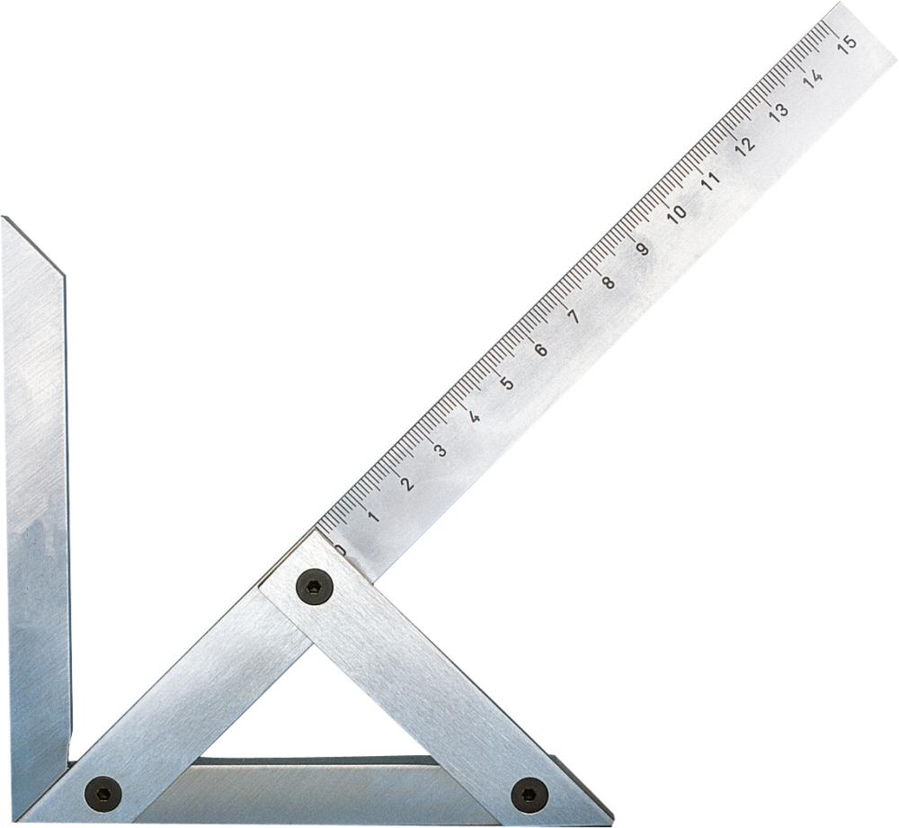Équerre de centrage de précision acier spécial 250x160mm