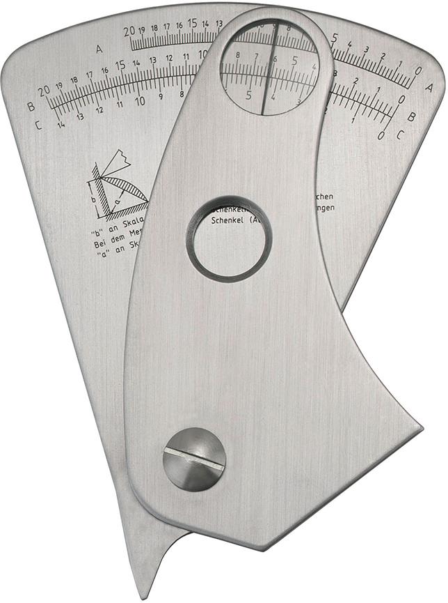 Calibre soudeur inox 