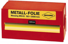 Feuille clinquant acier non allié 150x2500x0,025mm