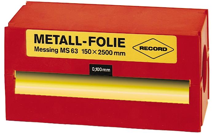 Feuille clinquant acier inox 150x2500x0,150mm