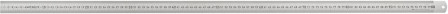 Règle graduée en acier 10 00x30mm inox 