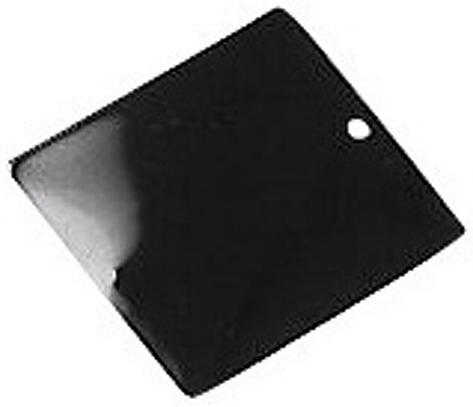 Feuillet miroir acier 80x70x1mm