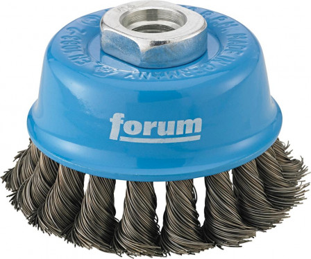 Brosse à boisseau acierM1 4 fil d'acier 65x0,50mm 