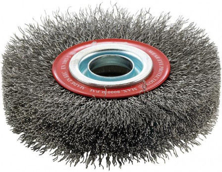 Brosse circulaire fil aci er 125x22mm 