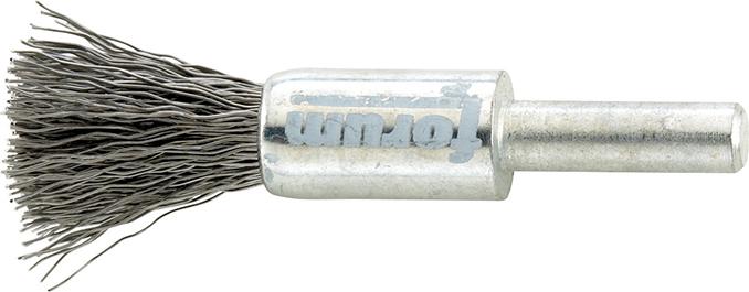 Brosse-pinceau fil acier 6mm 10x20x0,30mm fil. 