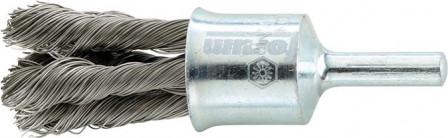 Brosse-pinceau fil acier 6mm 20x29x0,35mm gez. 