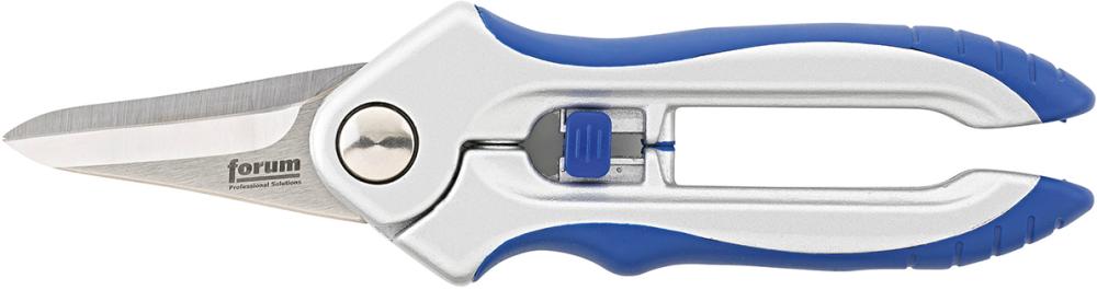 Cisaille mixte inox 200mm manche droite alu