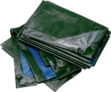Bâche Rainexo 150g/m2, 1, 5x3m, gr/bl